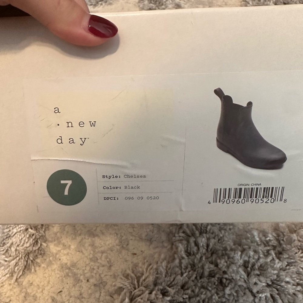 A New Day Kids Chelsea Boots - Black